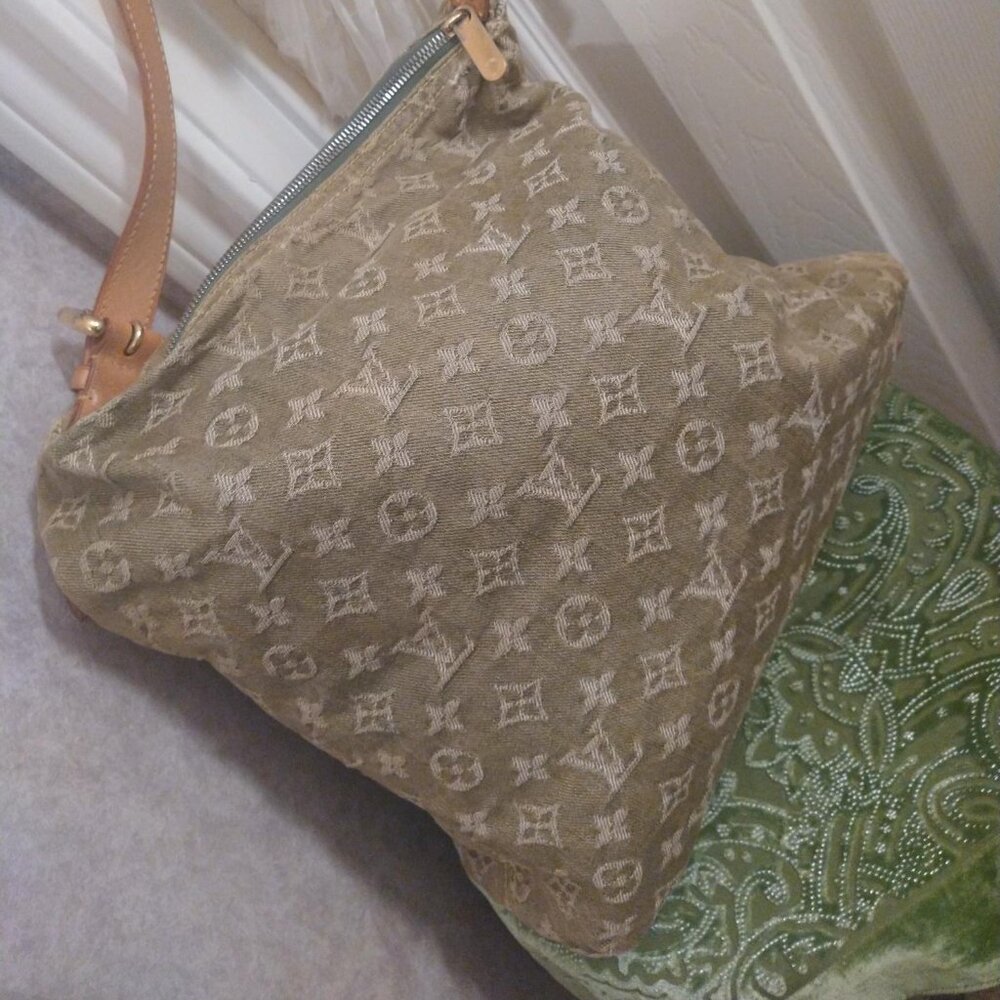 Rare Louis Vuitton Denim Baggy GM Crossbody - Picture 4 of 16